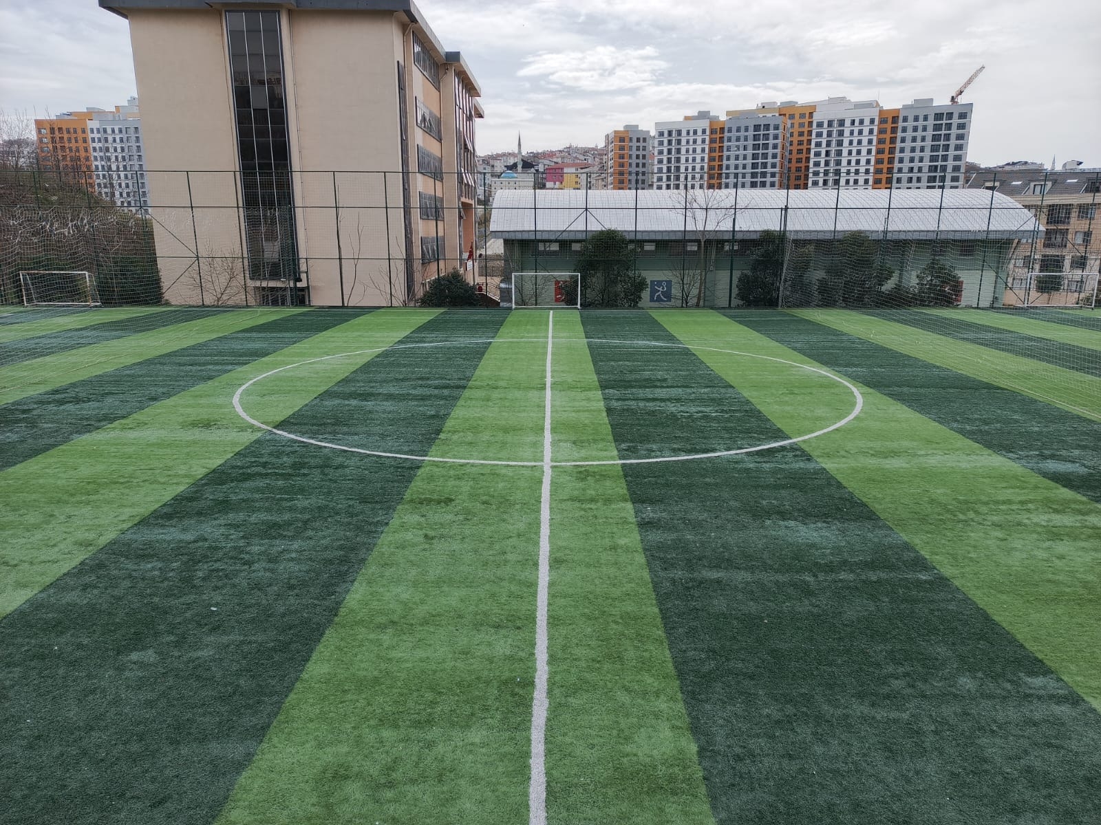 Modern halısaha tesisi - kaliteli halı saha kiralık genel görünüm